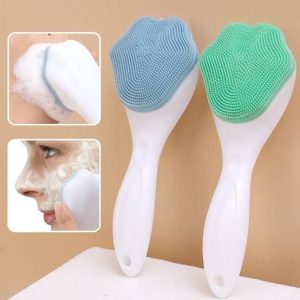 (1 পিস) Face Scrubber Silicone Brush