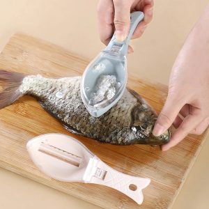 Fish Scales Remover With Cover(১ পিস)