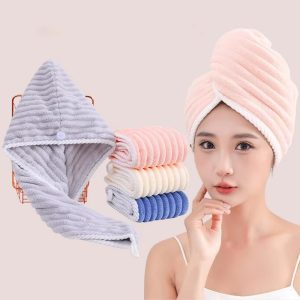 Magic Hair Dry Towel (3 পিস)