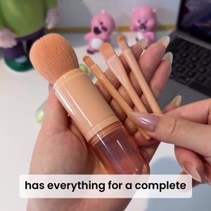 Portable Makeup Brush Set