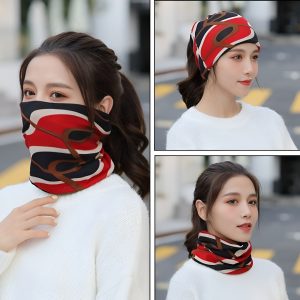 (১ পিস) Warm Hat Scarf