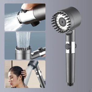 Turbocharged Handheld Shower Head
