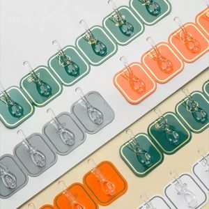 (১ পিস) 6-Row Sticky Hooks